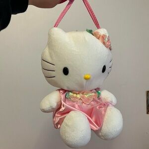Sanrio Pink and White Hello Kitty Shoulder Bag
